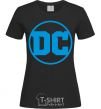 Women's T-shirt DC blue black фото