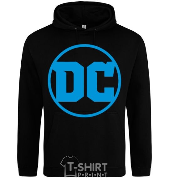 Men`s hoodie DC blue black фото