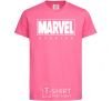 Детская футболка Marvel studios Ярко-розовый фото
