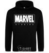 Men`s hoodie Marvel studios black фото