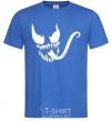 Men's T-Shirt The Face of Venom royal-blue фото
