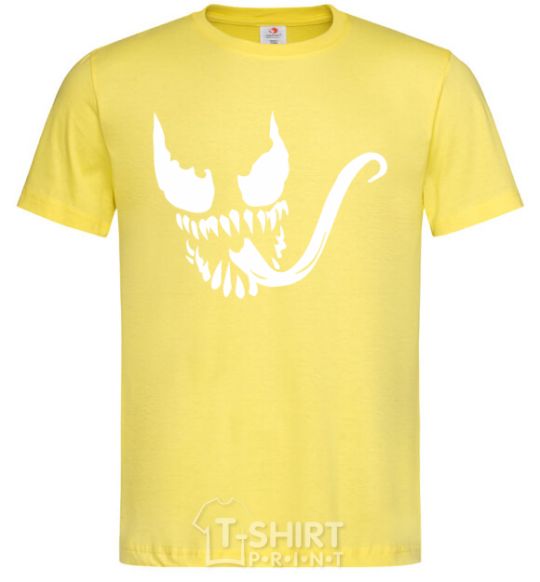 Men's T-Shirt The Face of Venom cornsilk фото