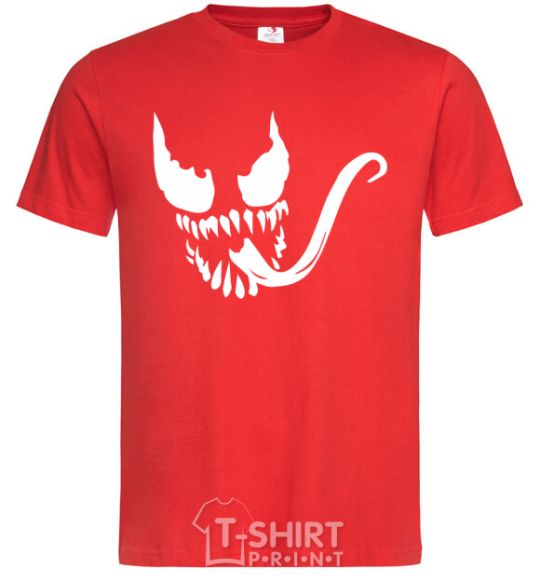 Men's T-Shirt The Face of Venom red фото