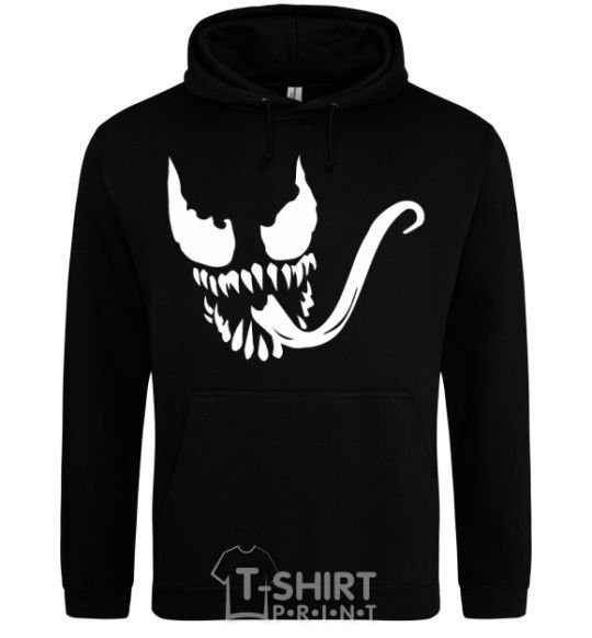 Men`s hoodie The Face of Venom black фото