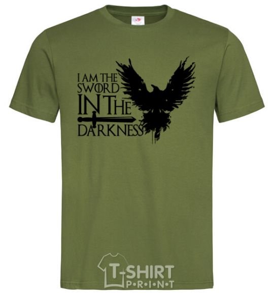 Men's T-Shirt I'm the sword in the darkness millennial-khaki фото