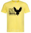 Men's T-Shirt I'm the sword in the darkness cornsilk фото