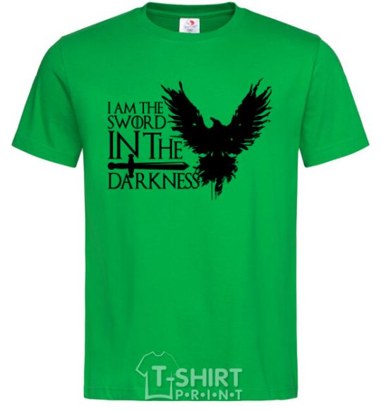 Men's T-Shirt I'm the sword in the darkness kelly-green фото