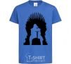 Kids T-shirt Jon Snow royal-blue фото