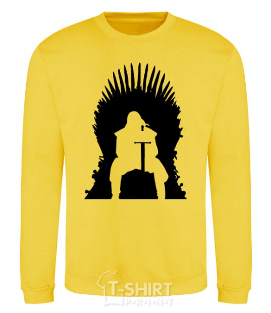 Sweatshirt Jon Snow yellow фото