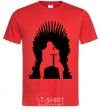 Men's T-Shirt Jon Snow red фото