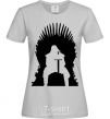 Women's T-shirt Jon Snow grey фото