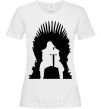 Women's T-shirt Jon Snow White фото