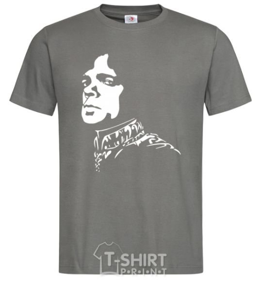 Men's T-Shirt Tyrion Lannister dark-grey фото