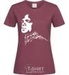 Женская футболка Tyrion Lannister Бордовый фото