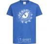 Kids T-shirt Eye of the dragon royal-blue фото