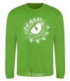 Sweatshirt Eye of the dragon orchid-green фото