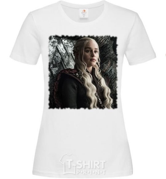 Women's T-shirt Daenerys White фото