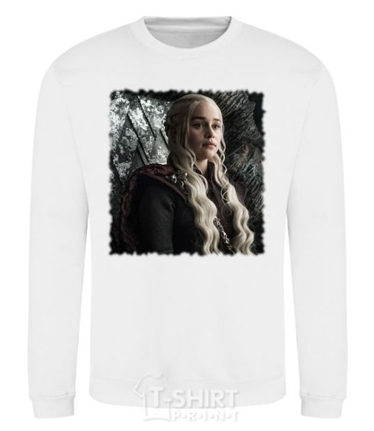 Sweatshirt Daenerys White фото