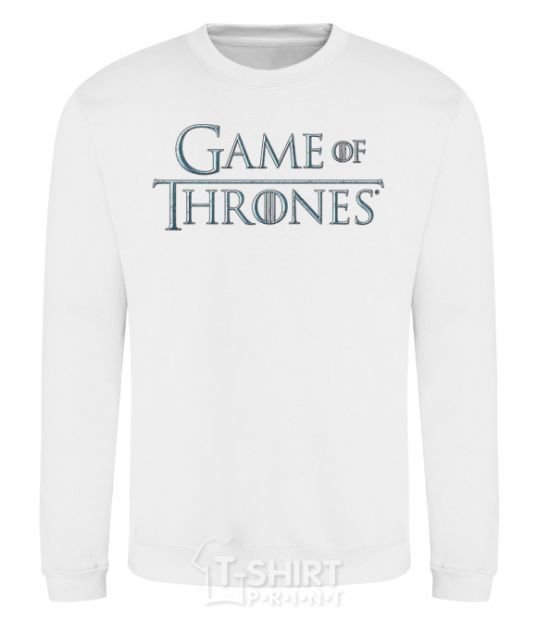 Sweatshirt Game of Thrones White фото