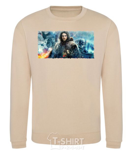 Sweatshirt Jon Snow Game of Thrones sand фото