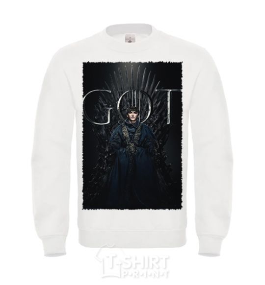 Sweatshirt Bran Stark GOT White фото