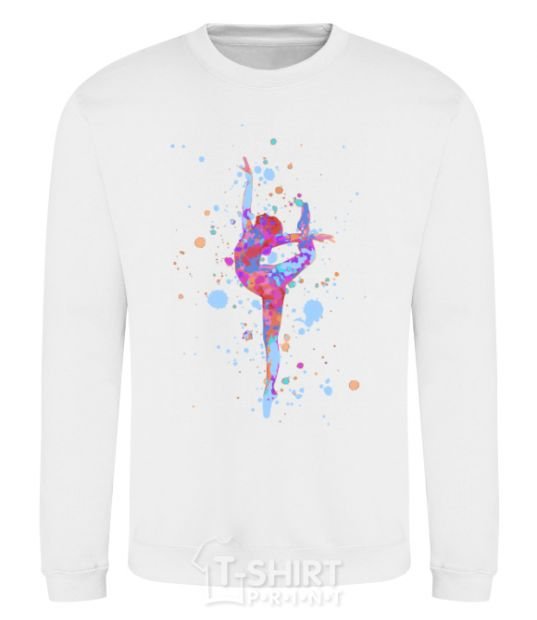 Sweatshirt Splash gymnastics White фото