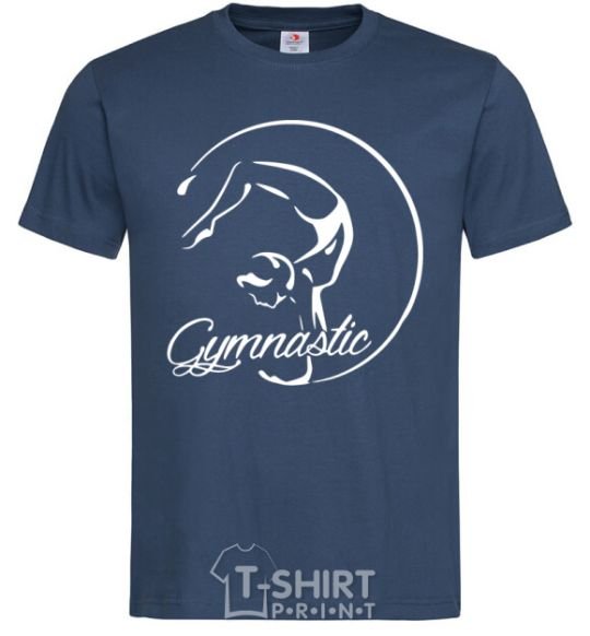 Men's T-Shirt Gymnastic navy-blue фото