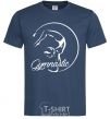 Men's T-Shirt Gymnastic navy-blue фото