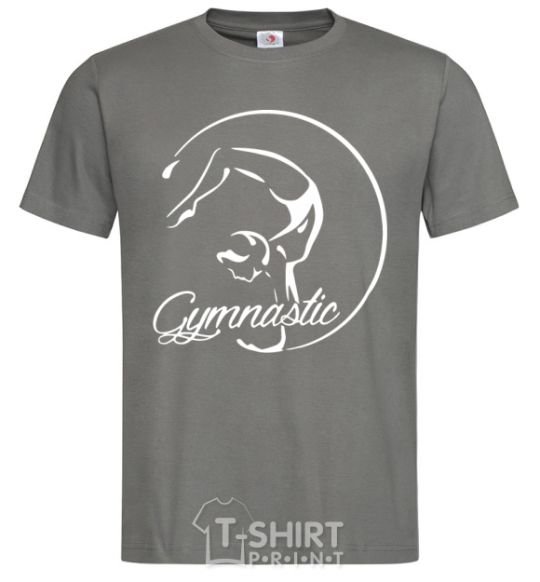 Men's T-Shirt Gymnastic dark-grey фото