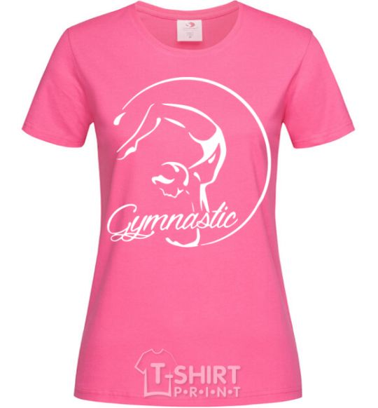 Женская футболка Gymnastic Ярко-розовый фото