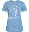 Женская футболка Gymnastic Голубой фото