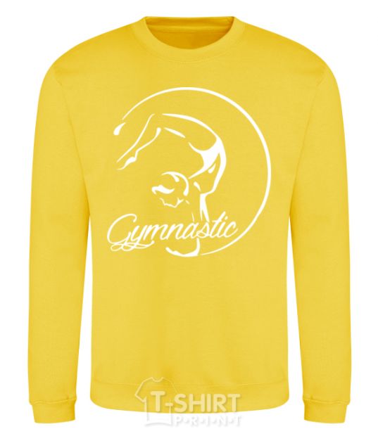 Sweatshirt Gymnastic yellow фото