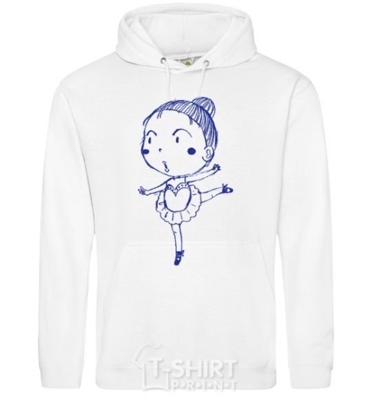 Men`s hoodie Gymnast White фото