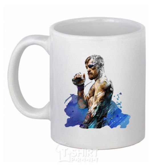 Ceramic mug Conor McGregor White фото