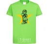 Kids T-shirt Hockey star orchid-green фото