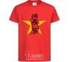 Kids T-shirt Hockey star red фото