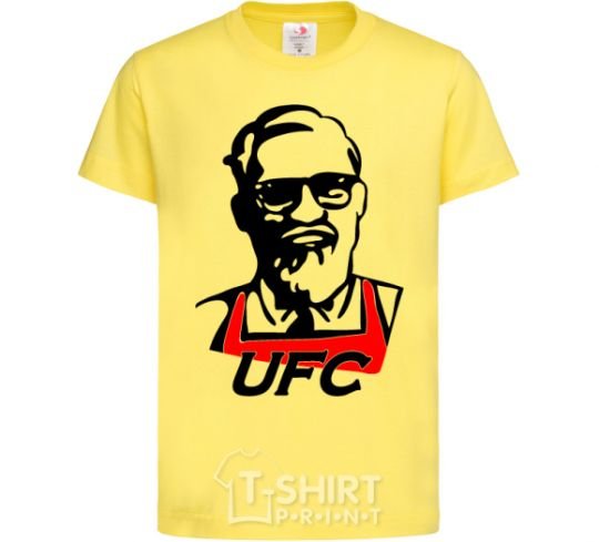 Kids T-shirt UFC cornsilk фото