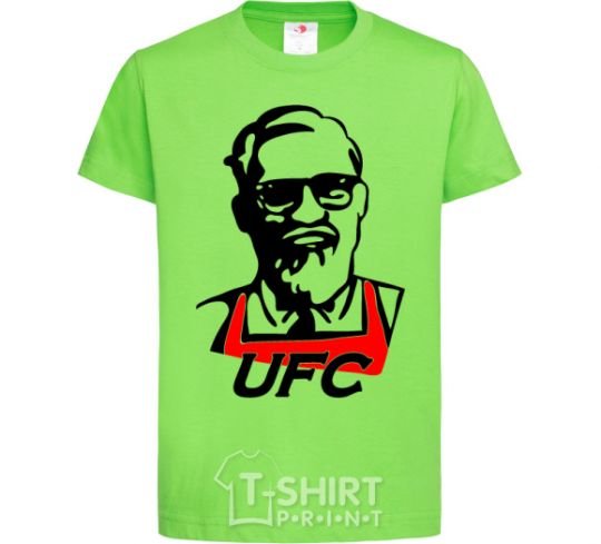 Kids T-shirt UFC orchid-green фото