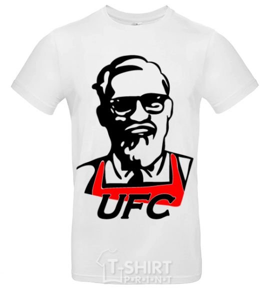 Men's T-Shirt UFC White фото