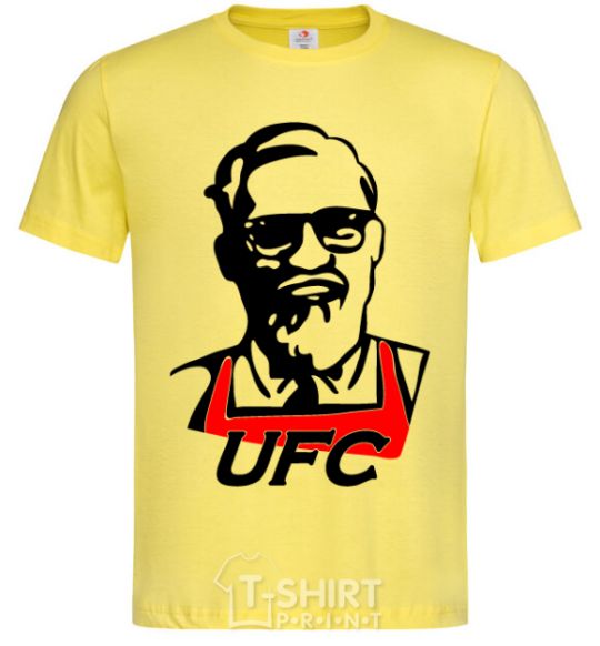 Men's T-Shirt UFC cornsilk фото