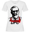 Women's T-shirt UFC White фото