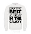 Свитшот Hockey best sport Белый фото