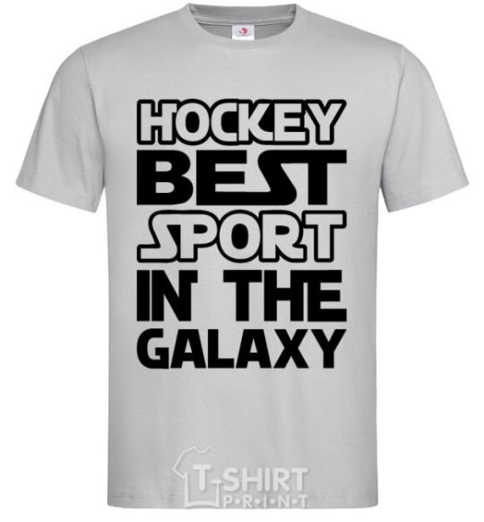 Men's T-Shirt Hockey best sport grey фото