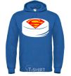 Men`s hoodie Superman's puck royal фото