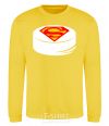 Sweatshirt Superman's puck yellow фото