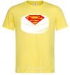 Men's T-Shirt Superman's puck cornsilk фото