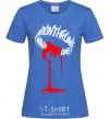 Women's T-shirt Iron throne win or die royal-blue фото