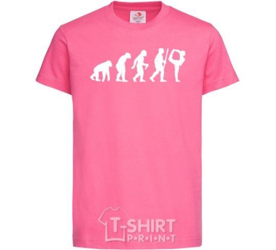 Kids T-shirt Gymnastic evolution heliconia фото