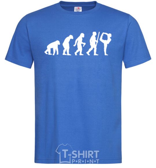 Men's T-Shirt Gymnastic evolution royal-blue фото