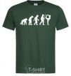 Men's T-Shirt Gymnastic evolution bottle-green фото